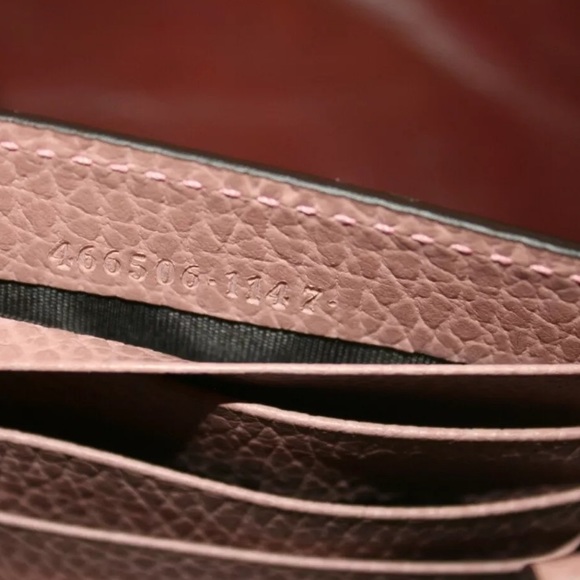 Gucci Betty pink wallet on chain - Picture 8 of 8